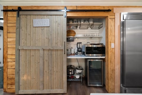 Pantry equipped for all cooking needs
