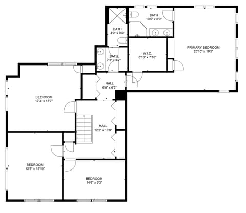 2nd level floor plan