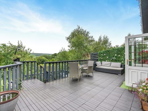 Decking | Hygge Cabin - Hadrian&rsquo;s Garden, Hexham