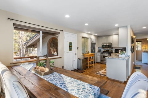 Open Dining & Kitchen Area