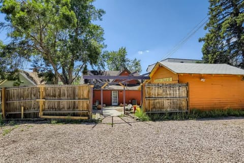 Backyard/Parking Area