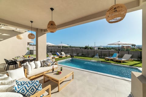 KS Alpha Villa(KS1) - Outdoor seating and dining area with BBQ facilities