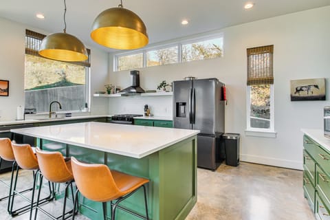 Kitchen | 1st Floor | Drip Coffee Maker | Blender | Air Fryer | Cooking Basics