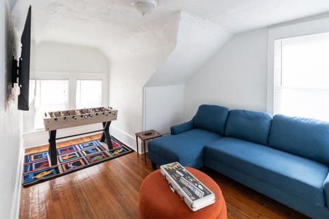 The game room is always open for fun