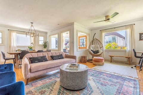 Relax and recharge in our airy, light-filled living room — a cozy space designed to feel just like home.