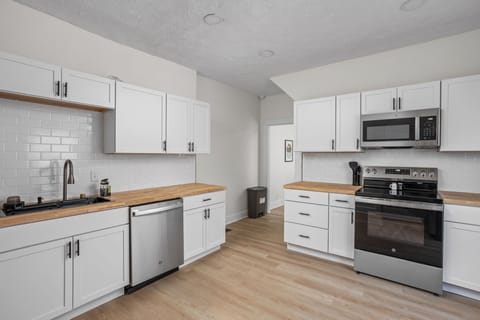 Kitchen: Bright and airy, perfect for whipping up delicious meals with modern appliances!