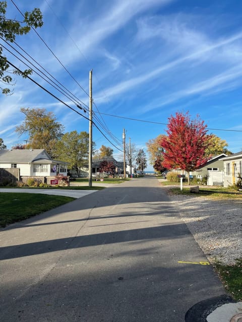 Adjacent street leading to the beach