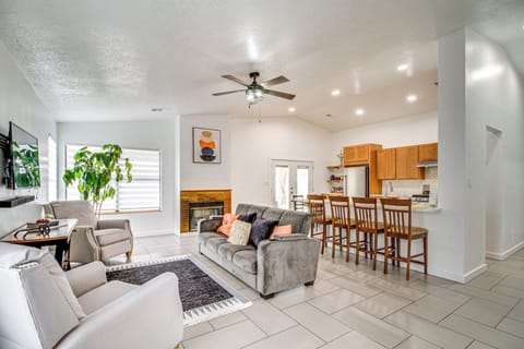 Albuquerque Vacation Rental | 3BR | 2BA | 1,380 Sq Ft | Small Step to Enter