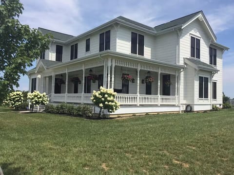 Vintage inspired farm house with wrap around porch