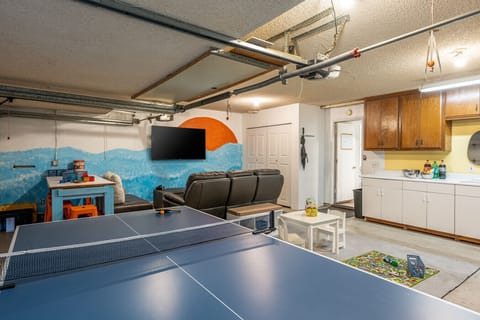 Done with the pool for the day? Our game room will keep your crew entertained well into the evening!