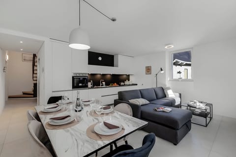 Living and dining room