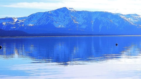 Private beach and dock for our club.