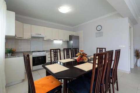 Kitchen and dining area