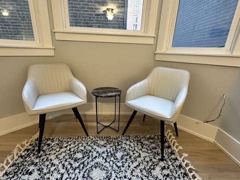 Primary Bedroom with King Size Bed and 55" UHD 4K Smart TV