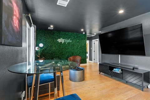 Open living and kitchen space (Unit B)