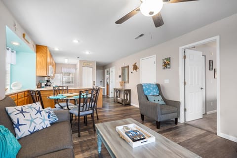 Relax and unwind in style in your beautifully decorated living area.