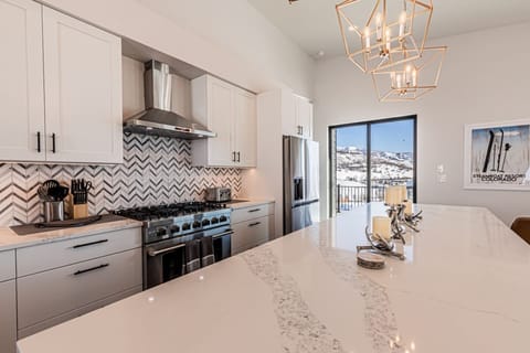 Upper Level - Kitchen with Fridge with Craft Ice Make