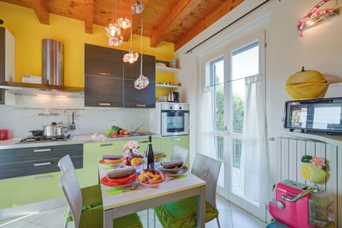 Kitchen and dining area