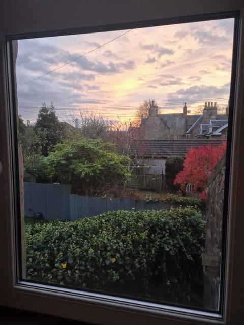 Highlander suite: view from the window seat. 