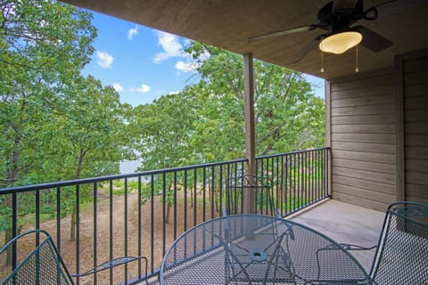 Private, Covered Balcony with Lake View