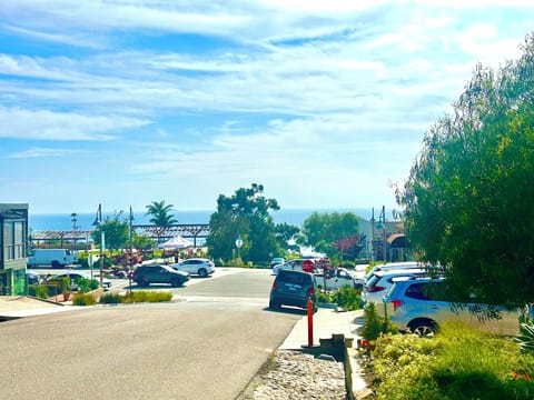 This is the view from the driveway... yep, that's the ocean just 2 blocks away!