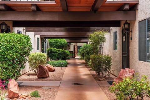 Explore the beautiful, well-maintained condo entrance.