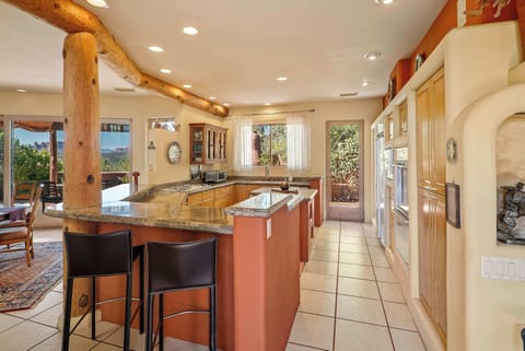 Enjoy modern amenities in this beautiful kitchen.
