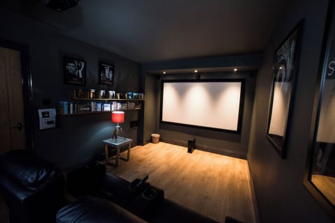Cinema Room with an extensive Movie Library to enjoy.