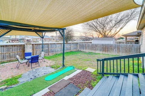 Fenced-In Yard | Outdoor Dining Area | Single-Story Home