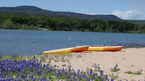 Best beach in Central Texas. Private with view of Packsaddle Mountain.