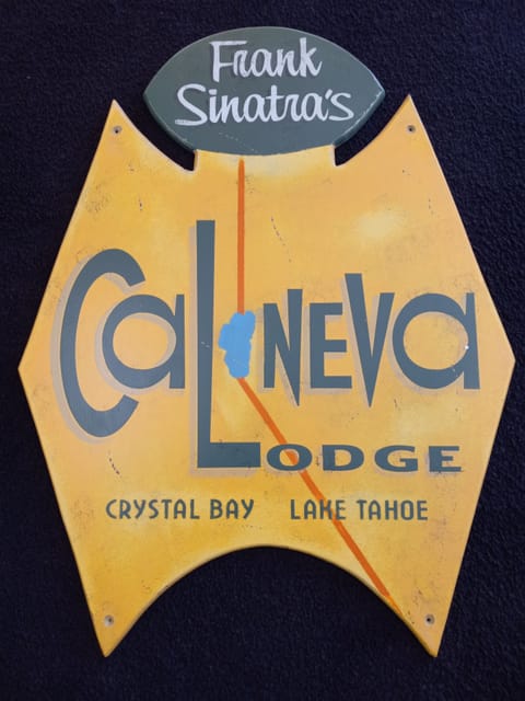 Nostalgic sign of the bygone era of Frank Sinatra's Cal Neva Lodge. 10 minutes.