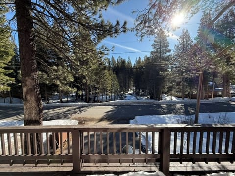 View from the front deck.