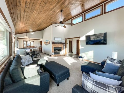 Gather your family and friends and make unforgettable memories in this spacious 6-bedroom, 3-bathroom retreat that comfortably sleeps up to 16 guests.