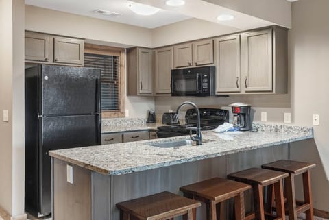 One Bedroom Unit Kitchen