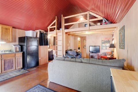 Loft Access | Full Bed | Air Mattress