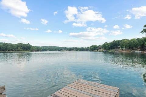 Park your pontoon boat in deep water