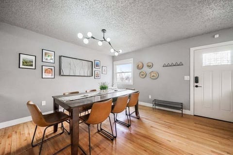 Although only 8 seats are shown, we also provide a high chair. If you need more than one, your welcome message contains a link for BabyQuip, a local baby supply rental company.