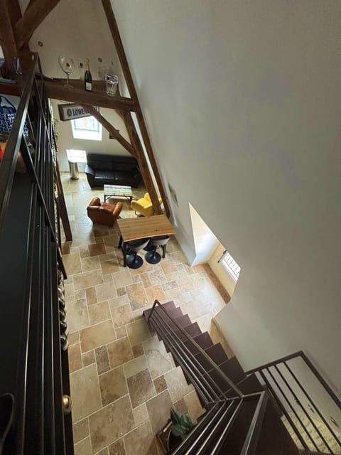 View from the upper floor