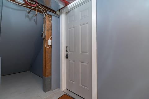 Basement suite entrance