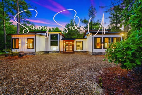 Embrace modern elegance in a peaceful retreat surrounded by nature