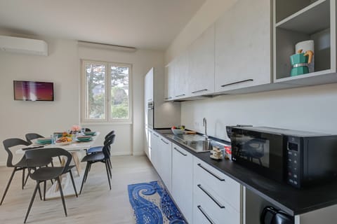 Kitchen and dining area