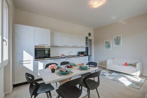 Kitchen and dining area
