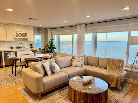 Living Room, dining room and kitchen