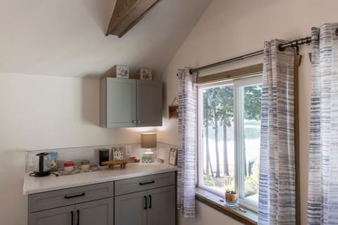 Coffee bar with a view!