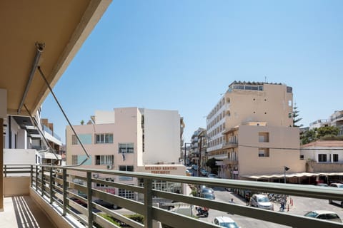 Front balcony based at Rethymno centre