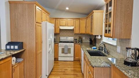 KItchen with all the amenities you'll need for cooking a meal.