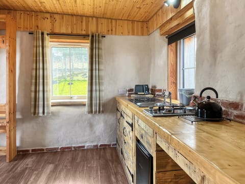 Kitchen | Willow Bale Cabin - Straw Bale Cabins, Dallas