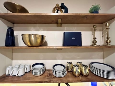 Our kitchen has all the necessities.