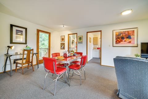 Dining Area | Dishware/Flatware | Laptop Workspace