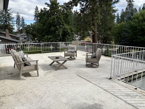 Rooftop deck accessible through the master bedroom or the hall doorway